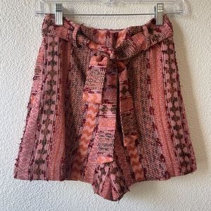 Eva Franco for Anthropologie Textured Shorts